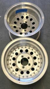 Weld Racing Modular Forged Aluminum 16x10 Wheels 5x5 Bolt Pattern Polished &ndash; Set of 2
