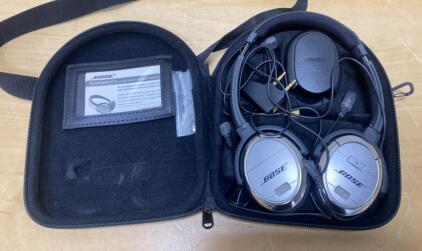 Bose QuietComfort 3 Acoustic Noise Cancelling On-ear Headphones with Accessories