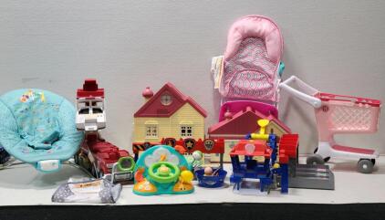 (1) Bluey House Playset for Kids, (1) Bluey Family Home Playset, (1) PAW Patrol Big Truck Pups, Truck Stop HQ Playset (Broken Apart), & More!