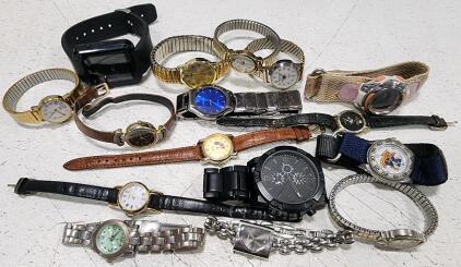 Assorted Analog, Digital & Smartwatches, Men&rsquo;s/Women&rsquo;s/Kids&rsquo;, Multi-Brand, Chronograph & Disney