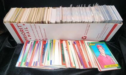 Large Baseball Card Lot &ndash; Topps, Fleer, Leaf &ndash; 700+ Cards &ndash; 1980s&ndash;2000s, Stars & Rookies