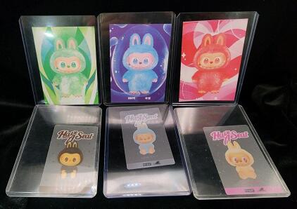 Pop Mart Labubu Collectible Trading Cards Set w/ Hope, Love, Serenity, And Id Characters