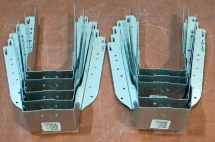 (10) MiTek Joist Hangers, Galvanized, 3.5" x 11-7/8", 10 Pack, ESR-2685 Listed