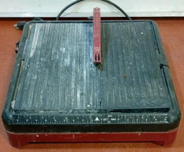 MK Diamond MK-145 Tile Saw, 4.5" Blade, 120V, Portable Tabletop, Serial# 01441000