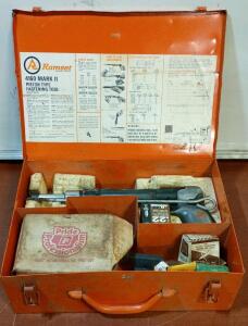 Ramset 4160 Mark II Powder-Actuated Piston Tool Kit, .22 Cal Single-Load, Case & Accessories