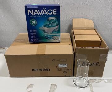 Nav&auml;ge Nasal Care System with 60 SaltPods, Travel Bag, Dock Combo & Cleaning Kit &ndash; Congestion Relief & More