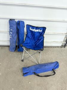 (3) Folding Lawn Chairs