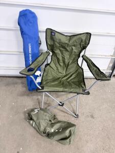 (2) Folding Lawn Chairs
