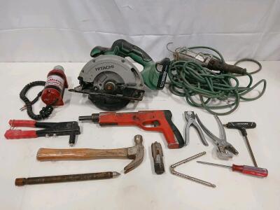 Hitachi C18DCL 18V Circular Saw, Hobbico TorqMaster 90, Powder Tool, Hand Tools, Lot