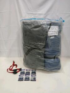 (1) Twin-Sized Coyt Air Mattress (1) Grey Coyt Blanket & More