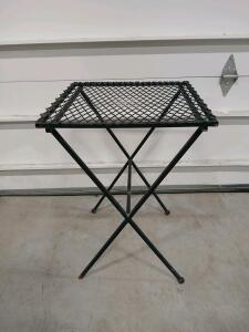 Steel Campfire Grill Grate &ndash; Heavy-Duty 17.5"x17.5", Portable Outdoor Cooking Surface