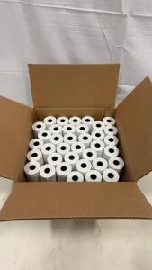 Brother RD002U5V3 Premium Thermal Receipt Paper 3.125" x 45', 36 Rolls, Lot 20287, USA Made