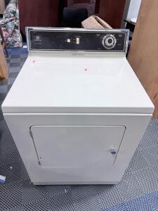 Maytag Heavy Duty Electric Dryer, Front Load, 6.5 cu. ft, White, Mechanical Controls, Vented