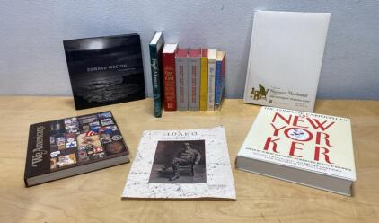 Large Illustrated Book Bundle: The Complete New Yorker Cartoons, Norman Rockwell, We Americans