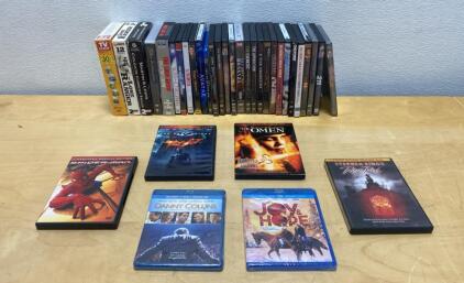Large Mixed Movie & TV DVD/Blu-ray Lot &ndash; 34+ Titles, Box Sets, Special & Sealed Editions