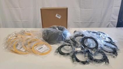 Jectse 150 ft (45.7m) Cat6 Ethernet Network Cable, Gray, RJ45, UTP, China, X0047BXPGF and More