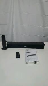 Bose Solo TV Speaker Soundbar w/ Bluetooth, Remote, Accessories & Manual