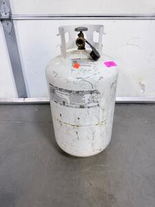 Standard 20 lb Propane Tank, OPD Valve, Steel Cylinder, DOT/TC Certified &ndash; Partial SN ...875