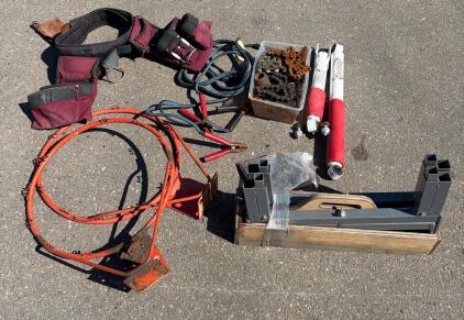Rancho RS3211 Shocks, Tool Belt, Chains, Ramps & Workshop Hardware