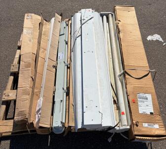 Lithonia CPX 2x4 LED Flat Panel Troffer, 37W, 3700lm, 4000K, Lot of Fixtures, Drop Ceiling