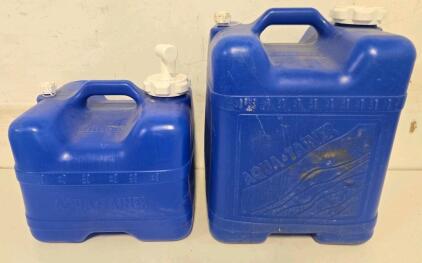 Reliance Aqua-Tainer 7-Gallon Portable Water Containers With Spigot And Caps