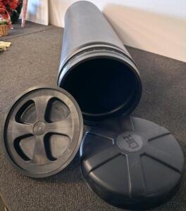 HQ ISSUE 46.5" Gun Burial Tube, Model 1203333, Black Polymer, Waterproof Storage