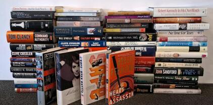 Tom Clancy, Political Memoirs, Biographies, Thrillers, 60+ Hardcovers & More