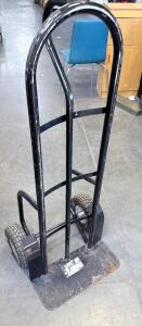 Heavy-Duty Steel Hand Truck with 800 lb Capacity, 10" Pneumatic Tires, Dual-Loop Handle