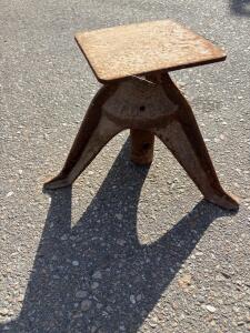 Vintage AFCO 3-Ton Adjustable Steel 3-Leg Jack Stand, 11-17&rdquo; Height, Heavy Duty, USA