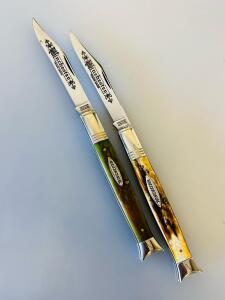 Winchester 1901&frac12; '92 & 1901&frac12;S '92 Folding Pocket Knives, 1992, Bone Handles, Clip Point