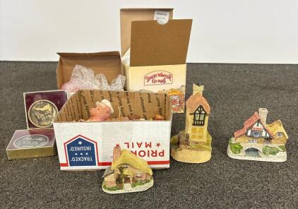 David Winter Cottages W/ Drovers, Scorpio, Birth Day, John Deere 2002 Ornaments, 15 Bear Figurines