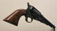A.S.M. Remington 1858 .44 Cal Black Powder Revolver, Italy, 8" Barrel, Serial A82962, Blued/Brass - 2