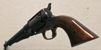 A.S.M. Remington 1858 .44 Cal Black Powder Revolver, Italy, 8" Barrel, Serial A82962, Blued/Brass - 3