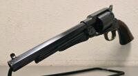 A.S.M. Remington 1858 .44 Cal Black Powder Revolver, Italy, 8" Barrel, Serial A82962, Blued/Brass - 5