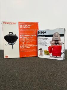 Megamaster 14-Inch Portable Charcoal Kettle Grill, 140.82 Sq. In. Cooking Area, Model 810-23001 & More