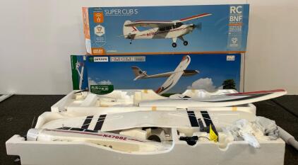 ParkZone Radian Pro Glider 78.75" PNP & HobbyZone Super Cub S 47.7" BNF RC Airplanes, N4768Z