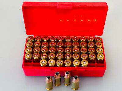 .45 ACP 230Gr JHP Handloaded Ammo - Hornady XTP, PMC Brass, 50 Rounds, 6-5-17 Reload