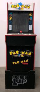 Arcade1Up Pac-Man 3/4 Arcade Cabinet 7030 With Riser, Pac-Man & Pac-Man Plus Games, 17" LCD