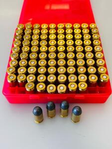 .45 ACP 230Gr Cast RN Handloads, 100 Rounds, Bullseye Powder In RP Brass, Reloaded 2022