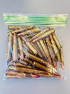 Mixed .30-30 Winchester Brass Rifle Ammo &ndash; Approx. 40-50 Rounds, Assorted Tips & Ages