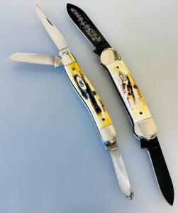 Case 6.5 BoneStag Trapper & Sod Buster Jr. Knives &ndash; Collectible Pair