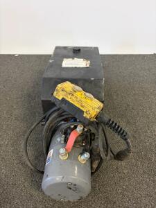 Electric Hydraulic Power Unit, Hydraulics Inc, 1.5HP, 115V, 2-Gal Tank, Pendant Control, USA Made