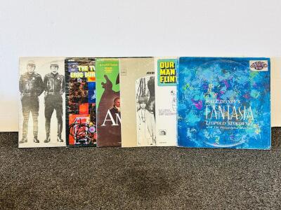 Vintage Vinyl LP Lot &ndash; Amadeus, Fantasia, Our Man Flint, Eric Burdon & The Animals, MGM/20th Fox