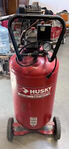 Husky 5.2 HP 25 Gallon 150 PSI Portable Vertical Air Compressor, C302H, 120V, Steel Tank