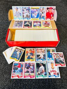 1990 Fleer Baseball Card Collection, Approx. 660 Cards, Stars & Rookies, NM Condition