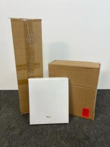 Set Of 4 Modern Black Wall Photo Frames, 11x14 Inch, MDF Composite, Acrylic Front, Boxed & More
