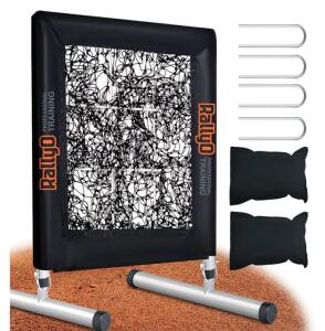 Pitching Net, 9 Hole Baseball & Softball Pitching Net With Strike Zone