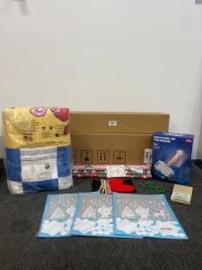 Christmas Decor, Tree Storage Bag, Window Decals, Hammer Toy, Ornaments, Fabric & More