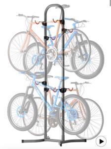 4 Bike Rack, Bicycle Rack, Bike Storage Rack For Garage Home