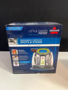Bissell Little Green Premier 3500 Carpet & Upholstery Deep Cleaner, 15ft Cord, Attachments
